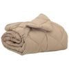 vidaXL Duvet complet toute l'ann&eacute;e 135 x 200 cm 300 gsm Taupe