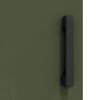vidaXL Rangement de cuisine Vert olive 60 x 50 x 92 cm Acier