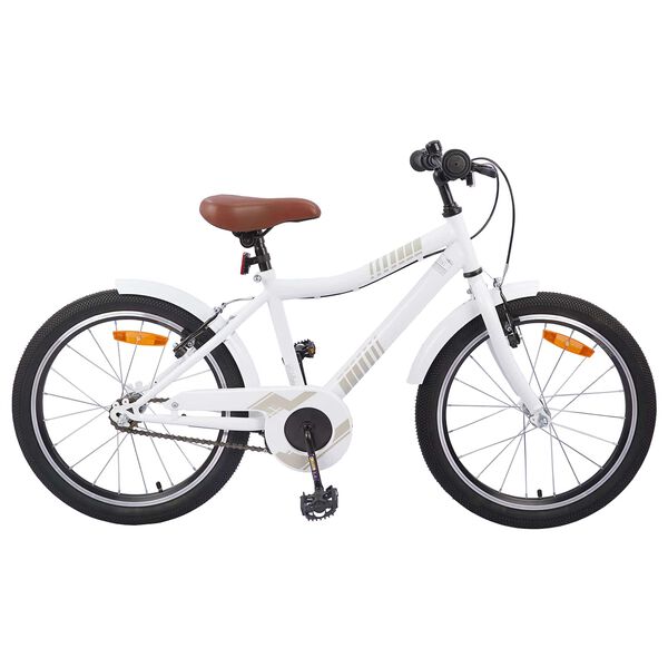 vidaXL V&eacute;lo pour Enfants 24 Pouces pour les 8-12 ans blanc