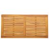 vidaXL Plateau de table Huile Naturelle 110 x 55 x 2 cm
