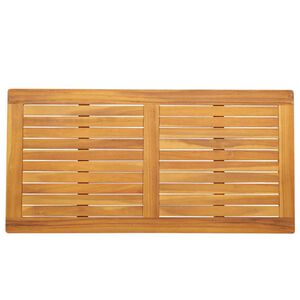 vidaXL Plateau de table Huile Naturelle 110 x 55 x 2 cm