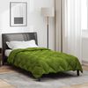 vidaXL Duvet d'hiver Vert 200 x 140 cm Microfibre
