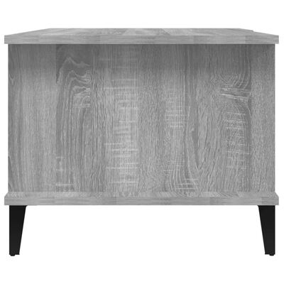 vidaXL Table basse Sonoma gris 90x50x40 cm Bois d'ingénierie