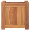 vidaXL Lit surélevé 30x30x30 cm Bois de teck solide