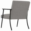 vidaXL fauteuil Taupe 59 x 75 x 78 cm tissu