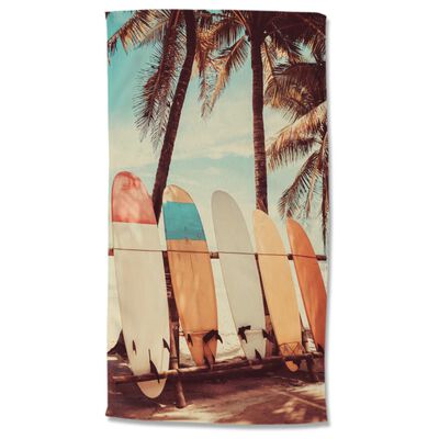Good Morning Serviette de plage VINTAGE SURF 100x180 cm Multicolore