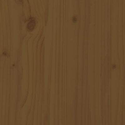 vidaXL Jardinière marron miel 62x50x57 cm bois massif de pin
