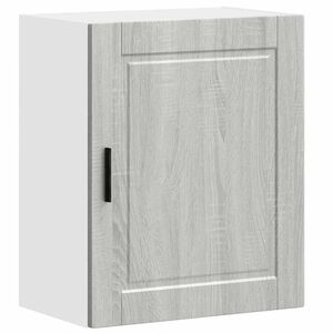 vidaXL Armoire murale de cuisine Porto sonoma gris bois d'ing&eacute;nierie