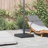 vidaXL Pied de parasol Gris fonc&eacute; 45 x 45 x 31,5 cm