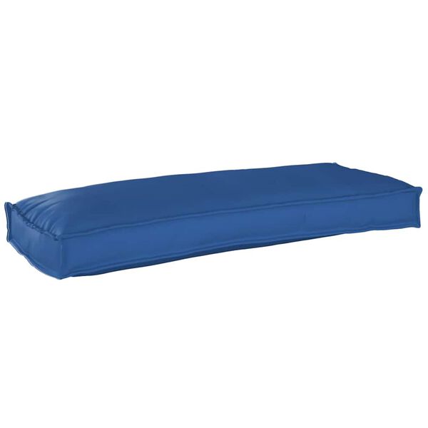 vidaXL Coussin Bleu royal 100 x 40 x 8 cm Tissu Oxford