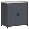 vidaXL Meuble de rangement de cuisine HATTEM Anthracite Acier
