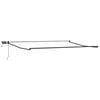 vidaXL Cadre de store r&eacute;tractable &eacute;lectrique Anthracite 4 x 2 m