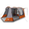 vidaXL Tente de voiture gris et orange imperm&eacute;able