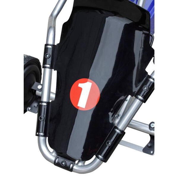 vidaXL V&eacute;hicule de Motricit&eacute; pour Enfants Noir Plastique