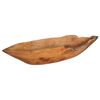 vidaXL Corbeille &agrave; fruits JEPARA Marron Teck 61 x 21 x 11 cm