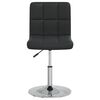 vidaXL Tabouret de bar Noir Similicuir
