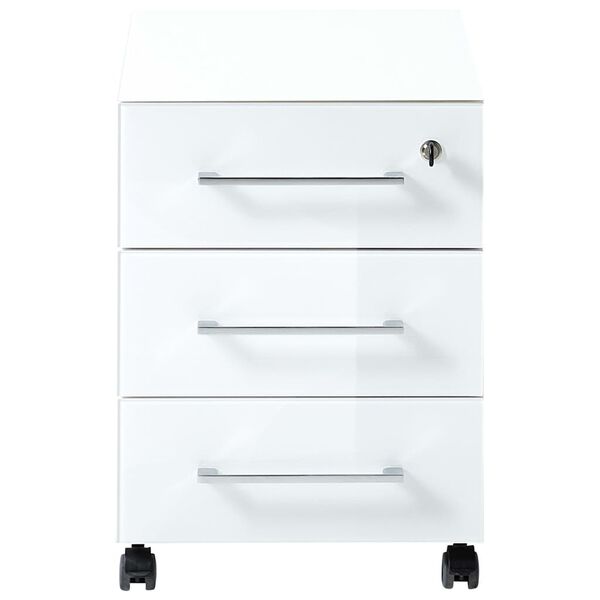 Germania Classeur sur roulettes GW-Monteria Blanc