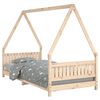 vidaXL Cadre de lit pour enfants 90x200 cm bois de pin massif