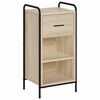 vidaXL Buffet Ch&ecirc;ne Sonoma 97 x 33 x 81 cm Bois d'ing&eacute;nierie