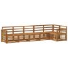 vidaXL Ensemble de canap&eacute;s d'ext&eacute;rieur 5 pc Naturel