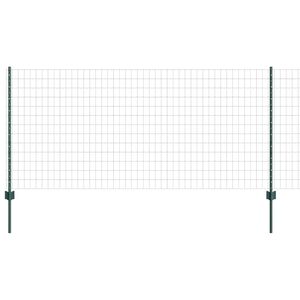 vidaXL Cl&ocirc;ture en fil soud&eacute; 25 x 1 m (l x h) Acier recouvert de PVC