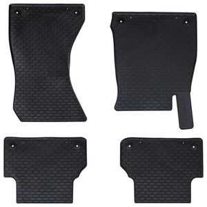 vidaXL Tapis de voiture 4 pc compatible avec Audi A4 B9 2015-2024