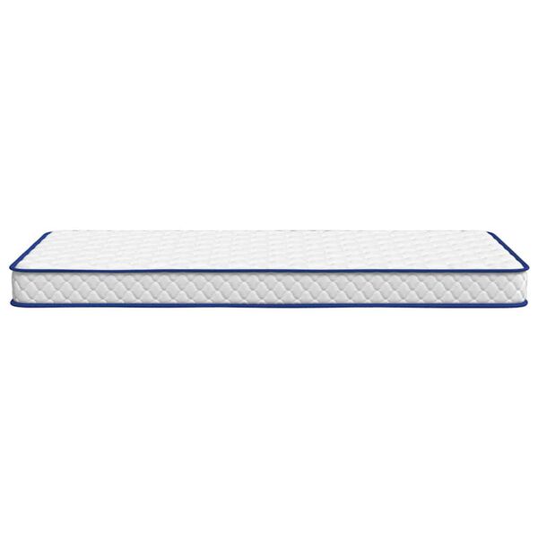 vidaXL Matelas en mousse à mémoire de forme blanc 100x200x17 cm doux