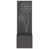 vidaXL &Eacute;cran de confidentialit&eacute; de jardin Fretwork Noir 50 x 140 cm