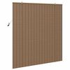 vidaXL Store enrouleur avec des rideaux Marron 140 x 160 cm Bambou