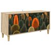 vidaXL Meuble TV ZAANDAM 102 x 33 x 50 cm Sonoma Bois d'ing&eacute;nierie