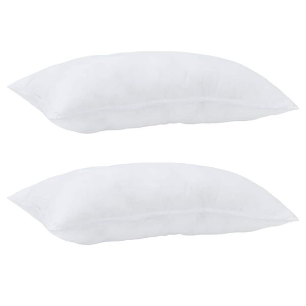 vidaXL Couette avec oreiller 3 pcs Blanc Microfibre