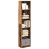 vidaXL Biblioth&egrave;que vieux bois 40x24x176 cm bois d'ing&eacute;nierie