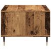 vidaXL Table basse vieux bois 60x50x36,5 cm bois d'ing&eacute;nierie