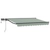 vidaXL Cadre de store manuel avec LEDs 2,5 x 2 m
