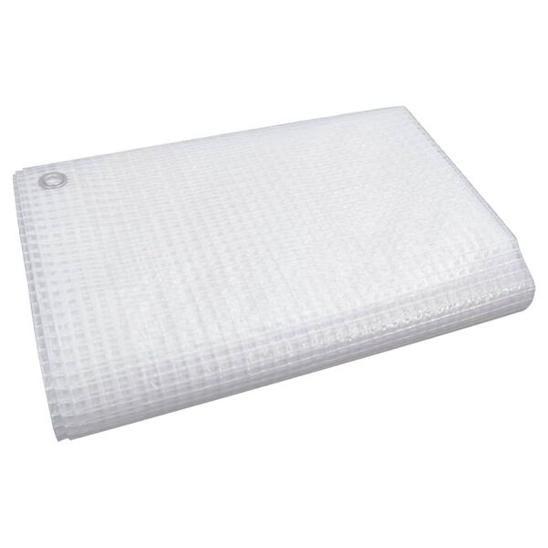 vidaXL Bâche de gaze 140 g/m² 8x12 m Blanc