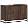 vidaXL Armoire de lavabo de salle de bain ch&ecirc;ne marron 90x33x60 cm