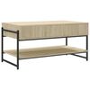 vidaXL Table basse chêne sonoma 90x50x45 cm bois d'ingénierie