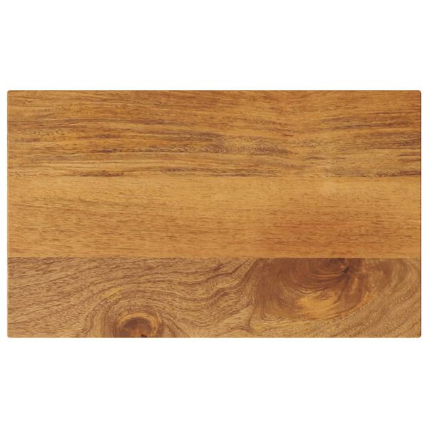 vidaXL Dessus de table 60x20x2,5 cm rectangulaire bois massif manguier