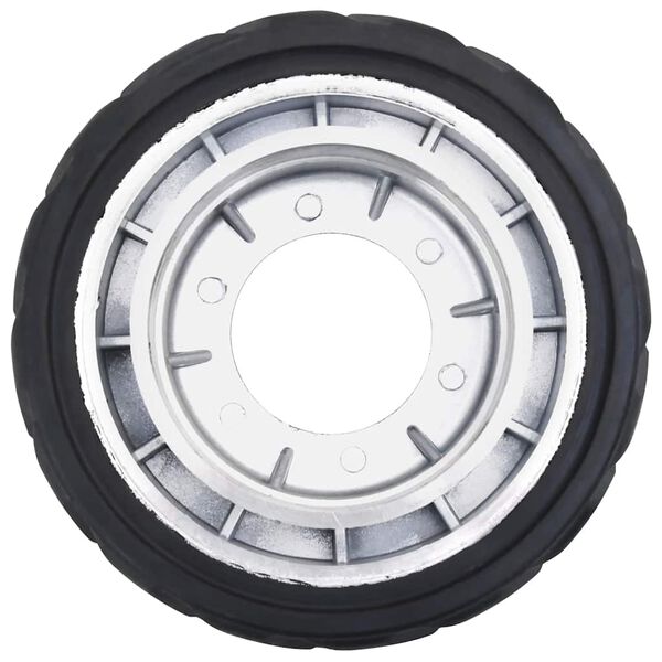 vidaXL Roue pour remorque Ø19,5x10 cm aluminium et caoutchouc