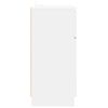 vidaXL Buffet avec tiroir Blanc 100 x 30 x 65,6 Bois d'ingénierie