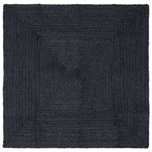 vidaXL Tapis de zone Gris fonc&eacute; 300 x 300 cm Jute