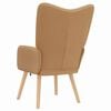 vidaXL fauteuil Beige 62 x 67 x 95,5 cm Tissu Sherpa