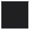 vidaXL Store roulant ext&eacute;rieur protection UV Noir 100 x 230 cm (L x H)