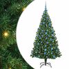 vidaXL Sapin de No&euml;l artificiel Vert 180 cm PVC, Acier et Plastique