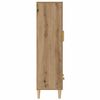 vidaXL Buffet ch&ecirc;ne artisanal 70x31x115 cm bois d'ing&eacute;nierie