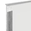 vidaXL Cadre de lit Gris Sonoma 90 x 200 cm Pin massif