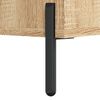 vidaXL Buffet haut Chêne sonoma 34,5x34x180 cm Bois d'ingénierie