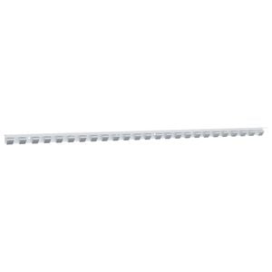 vidaXL Rail de montage argent&eacute; 1 m acier inoxydable