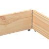 vidaXL Colliers de palette 3 pcs 150x100 cm bois de pin solide