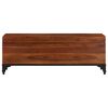vidaXL Coffre de rangement 110x35x41 cm Bois d'acacia solide